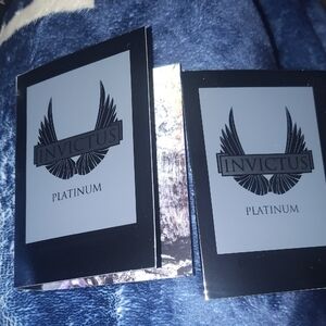 5 For $25 Paco Rabanne Invictus Platinum Sample - Black and Silver